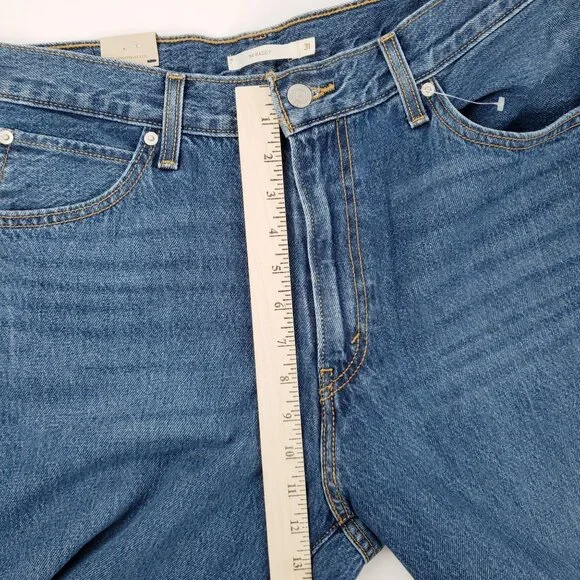 Levi's Jeans Women 94 Baggy Straight High Rise Med Wash Size 31x31(34x31) NWT - Picture 10 of 10